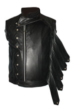 Load image into Gallery viewer, Men's Stylish Superb Real Genuine Leather Bomber Biker Jacket #504-LE