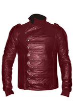 Load image into Gallery viewer, Men's Stylish Superb Real Genuine Leather Bomber Biker Jacket #504-LE