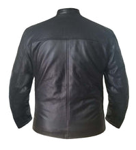 Load image into Gallery viewer, Men's Stylish Superb Real Faux Leather Bomber Biker Jacket #513-FL