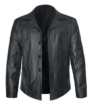 Load image into Gallery viewer, Men's Stylish Superb Real Faux Leather Bomber Biker Jacket #519-FL