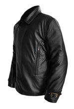 Load image into Gallery viewer, Men's Stylish Superb Real Faux Leather Bomber Biker Jacket #525-FL