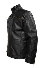 Load image into Gallery viewer, Men's Stylish Genuine Leather Motorbike Bomber Biker Vintage Style Jacket #530-LE