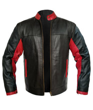 Load image into Gallery viewer, Men's Stylish Superb Real Genuine Leather Bomber Biker Jacket #535-LE