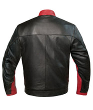 Load image into Gallery viewer, Men's Stylish Superb Real Faux Leather Bomber Biker Jacket #535-FL