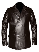 Load image into Gallery viewer, Men's Stylish Superb Real Genuine Leather Bomber Biker Jacket #545-LE