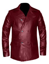 Load image into Gallery viewer, Men's Stylish Superb Real Genuine Leather Bomber Biker Jacket #545-LE