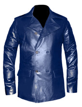 Load image into Gallery viewer, Men's Stylish Superb Real Genuine Leather Bomber Biker Jacket #545-LE