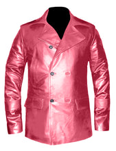 Load image into Gallery viewer, Men's Stylish Superb Real Genuine Leather Bomber Biker Jacket #545-LE