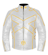 Load image into Gallery viewer, Men's Stylish Superb Real Genuine Leather Bomber Biker Jacket #551-LE