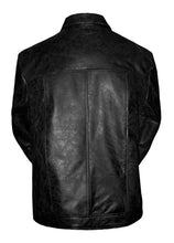 Load image into Gallery viewer, Men's Stylish Superb Real Genuine Leather Bomber Biker Jacket #553-LE