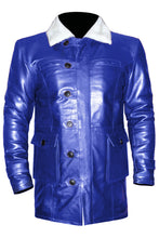 Load image into Gallery viewer, Men's Stylish Superb Real Genuine Leather Bomber Biker Jacket #566-LE