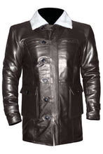 Load image into Gallery viewer, Men's Stylish Superb Real Genuine Leather Bomber Biker Jacket #566-LE
