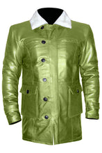 Load image into Gallery viewer, Men's Stylish Superb Real Genuine Leather Bomber Biker Jacket #566-LE