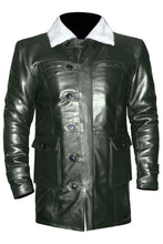 Load image into Gallery viewer, Men's Stylish Superb Real Genuine Leather Bomber Biker Jacket #566-LE