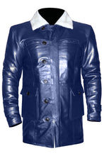 Load image into Gallery viewer, Men's Stylish Superb Real Genuine Leather Bomber Biker Jacket #566-LE