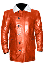 Load image into Gallery viewer, Men's Stylish Superb Real Genuine Leather Bomber Biker Jacket #566-LE