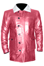 Load image into Gallery viewer, Men's Stylish Superb Real Genuine Leather Bomber Biker Jacket #566-LE