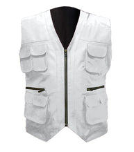 Load image into Gallery viewer, Men's Stylish Superb Real Genuine Leather Bomber Biker Jacket Vest #577-LE