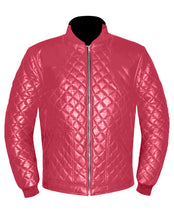 Load image into Gallery viewer, Men's Stylish Superb Real Genuine Leather Bomber Biker Jacket #583-LE