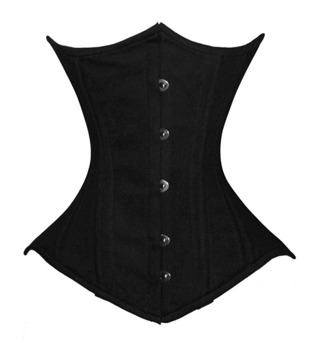 luvsecretlingerie Heavy Duty 26 Double Steel Boned Waist Training Cotton Underbust Wider Hips Corset  #450-TC2