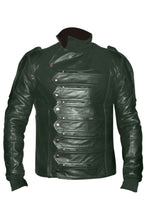 Load image into Gallery viewer, Men&#39;s Stylish Superb Real Genuine Leather Bomber Biker Jacket #504-LE