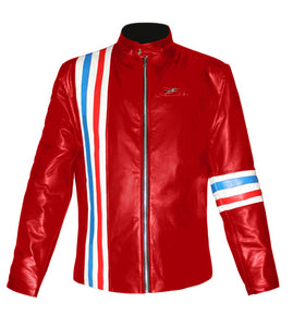 Men's Stylish Superb Real Genuine Leather Bomber Biker Jacket #508-LE