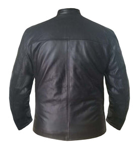 Men's Stylish Superb Real Faux Leather Bomber Biker Jacket #513-FL