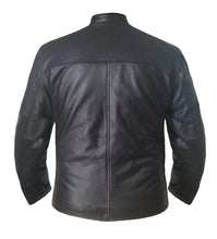 Load image into Gallery viewer, Men&#39;s Stylish Superb Real Genuine Leather Bomber Biker Jacket #513-LE