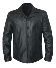 Load image into Gallery viewer, Men&#39;s Stylish Superb Real Genuine Leather Bomber Biker Jacket #519-LE