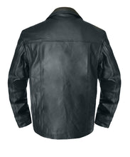 Load image into Gallery viewer, Men&#39;s Stylish Superb Real Genuine Leather Bomber Biker Jacket #519-LE