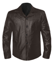 Load image into Gallery viewer, Men&#39;s Stylish Superb Real Genuine Leather Bomber Biker Jacket #519-LE