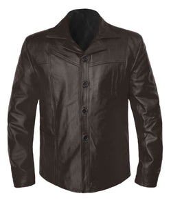 Men's Stylish Superb Real Genuine Leather Bomber Biker Jacket #519-LE