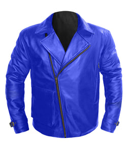 Men's Stylish Superb Real Genuine Leather Bomber Biker Jacket #525-LE