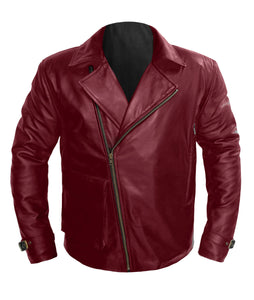 Men's Stylish Superb Real Genuine Leather Bomber Biker Jacket #525-LE