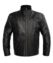 Load image into Gallery viewer, Men&#39;s Stylish Genuine Leather Motorbike Bomber Biker Vintage Style Jacket #530-LE