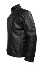 Load image into Gallery viewer, Men&#39;s Stylish Faux Leather Motorbike Bomber Biker Vintage Style Jacket #530-FL