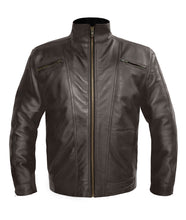 Load image into Gallery viewer, Men&#39;s Stylish Genuine Leather Motorbike Bomber Biker Vintage Style Jacket #530-LE