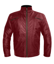 Load image into Gallery viewer, Men&#39;s Stylish Genuine Leather Motorbike Bomber Biker Vintage Style Jacket #530-LE