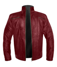 Load image into Gallery viewer, Men&#39;s Stylish Genuine Leather Motorbike Bomber Biker Vintage Style Jacket #530-LE