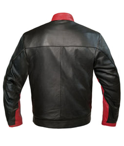 Men's Stylish Superb Real Genuine Leather Bomber Biker Jacket #535-LE