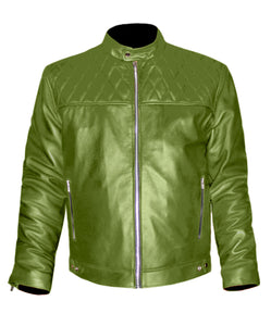 Men's Stylish Superb Real Genuine Leather Bomber Biker Jacket #538-LE