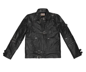 Men's Stylish Superb Real Faux Leather Bomber Biker Jacket #539-FL