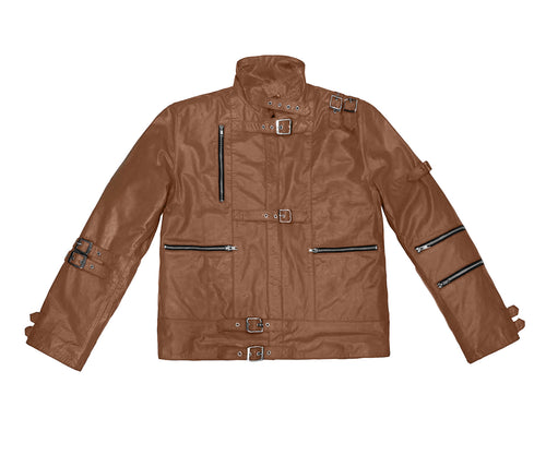 Men's Stylish Superb Real Genuine Leather Bomber Biker Jacket #539-LE