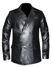 Load image into Gallery viewer, Men&#39;s Stylish Superb Real Faux Leather Bomber Biker Jacket #545-FL