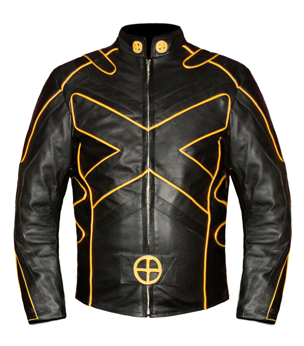 Men's Stylish Superb Real Genuine Leather Bomber Biker Jacket #551-LE