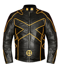 Load image into Gallery viewer, Men&#39;s Stylish Superb Real Faux Leather Bomber Biker Jacket #551-FL