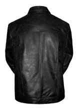 Load image into Gallery viewer, Men&#39;s Stylish Superb Real Faux Leather Bomber Biker Jacket #553-FL