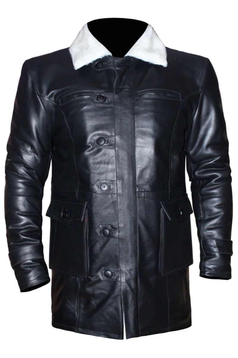 Men's Stylish Superb Real Genuine Leather Bomber Biker Jacket #566-LE