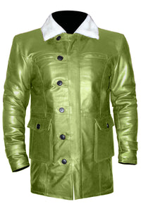 Men's Stylish Superb Real Genuine Leather Bomber Biker Jacket #566-LE