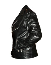 Load image into Gallery viewer, Men&#39;s Stylish Superb Real Faux Leather Bomber Biker Jacket #579-FL